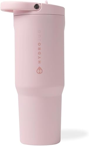 Miniatura 9 de HydroJug Sport Botella de acero inoxidable con popote, aislada al vacío, de 40 onzas, a prueba de fugas, diseño ergonómico, reutilizable, apta para