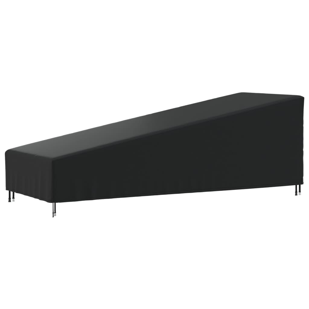Home Garden - Copertura per lettino prendisole, 203 x 81 x 25/63 cm, 420D Oxford