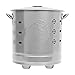Metal Burn Barrels for Outside, Stainless Steel Garden Incinerator Can with Lid, Garden Bins Air Vent Burning Bin with Handle for Paper, Leaves, Trash, Backyard Debris
