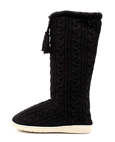 Luckers Women’s Knit Tall Slipper Boot3
