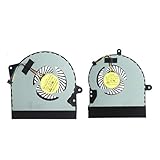 Laptop Cooling Replacement CPU + GPU Fan for As-us G751 G751M G751J G751JY G751JT G751JM G751JL GTX860M Series 5V 4 PIN DFS501105PR0T FG13 + DFS561405PL0T FG15 (fan3)