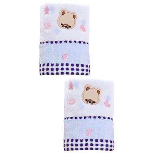 ibasenice 2 Piezas Toalla baño Toallas de Bebe Toallas Infantiles Toalla para niños Toalla de Bebe toallita de Bebe Absorber Agua Toalla de baño Toalla de niños bebé