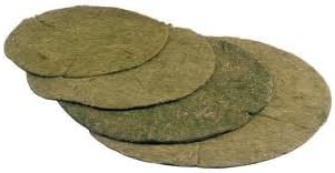 3 x Liners Green Jute Fibre Suitable for 16 INCH 400MM Hanging Baskets