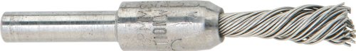 Singletwist® Knot End Brushes - 1/4 dia singletwist knotend brsh .014 cs wr 1/4