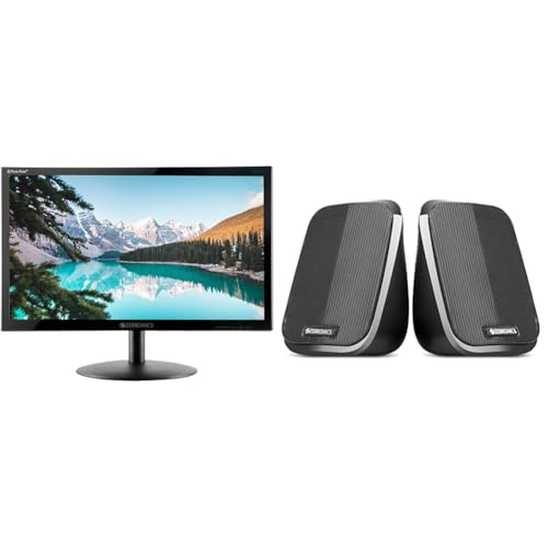 Image of ZEBRONICS Zeb-V19Hd 18.5 Inch (46.99 Cm) Led Monitor with Supporting Hdmi, Vga Input, Hd 1366 X 768
