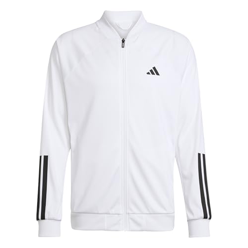 Chaqueta adidas Club Tennis de hombre de punto con bolsillos chaqueta deportiva con 3 bandas