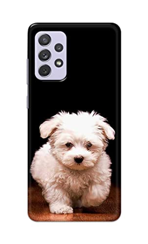 Image of Printed Hard Back Cover Case for Samsung Galaxy A72 Back Cover (Puppy Dog) -203