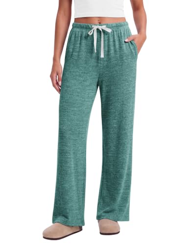 Ekouaer Pajama Pants Women 2026 Soft Pj Bottom Wide Leg Lounge Sleep Pants - image 1
