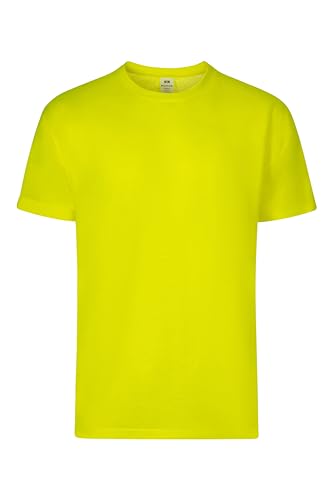Mukua Mixte Derby, Camiseta Unisex Poliéster Tacto Algodón Tricot, Jaune Fluo, 3XL EU