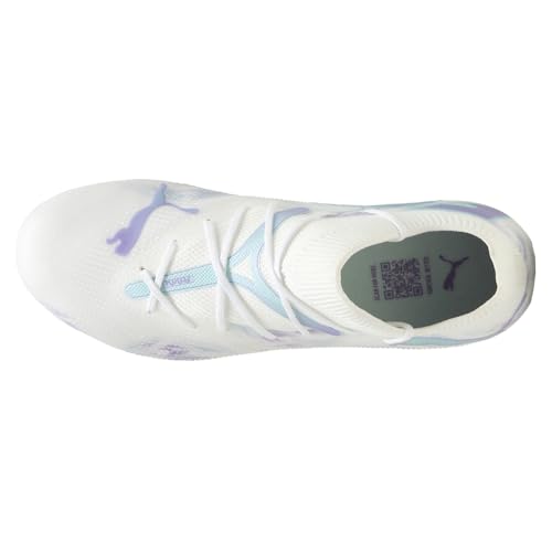 PUMA Womens Future 7 Match Brilliance Firm GroundArtificial Ground Soccer Cleats - White - Size 7 M4