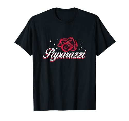 Paparazzi Photographer Photography Camera Lover T-Shirt