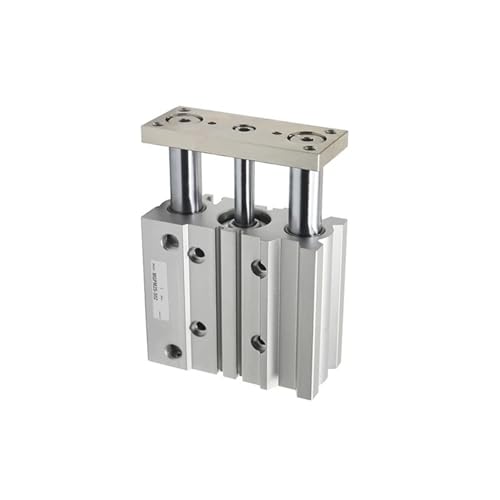 Cilindro guía compacto MGPL12 neumático de alta precisión con carrera variable 7