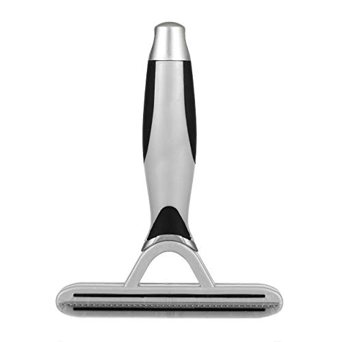 BioSilk New & Improved for Dogs 2 -in-1 De-Shedding Blade and Massage Brush | Removes Mats, Tangles & Loose Hair from… - Image 4