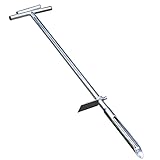 40 Inches Professional Stainless Steel Soil Sampler Probe with Ejector Foot Pedal Reusable Sample Bag, Soil Test Kits for Lawn Garden Farm Soil Sampling