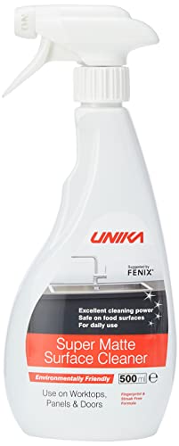 Unika Super Matte Laminate Cleaner & Microfibre Cloth, 500ml