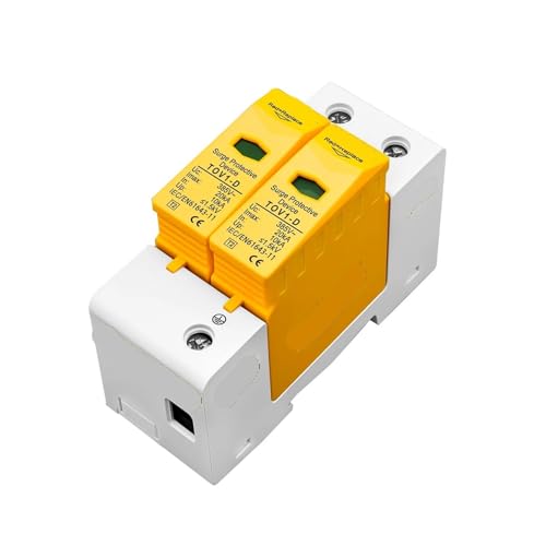 Protector de sobretensión de 20-40kA que disipa picos eléctricos y protege tu hogar 2P 420V