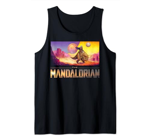 Débardeur Star Wars Mandalorian haut estival idéal pour festivals et streetwear