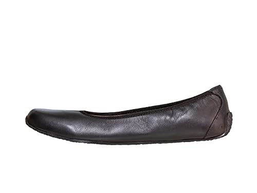 Barfußschuh Ballerina Miranda black Women, Größe:39, Farbe:Black