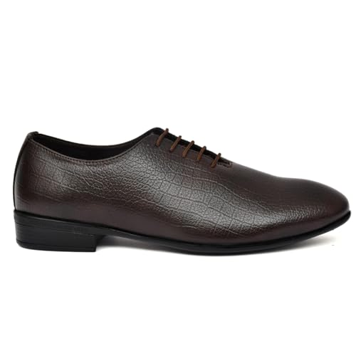 Mens-Formal-Leather-Lace-Up-Shoes-Brown
