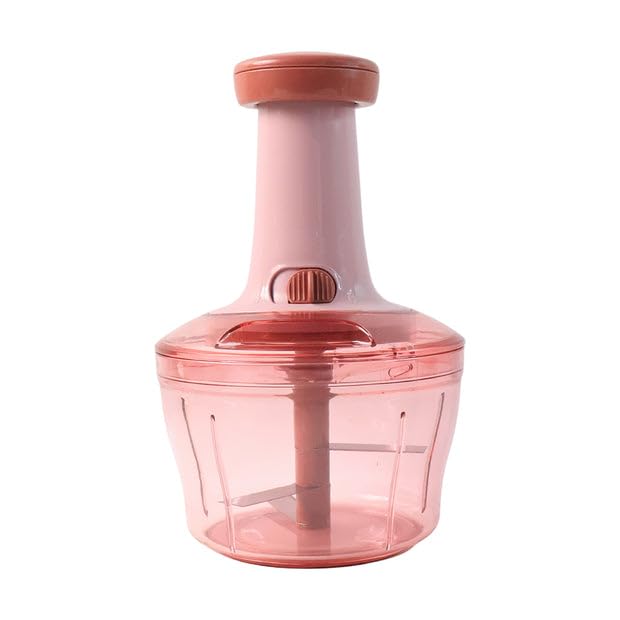 Apex Smart Manual Vegetable & Fruit Chopper 800 ML | Hand Press Food Chopper with Sharp Stainless Steel Blades | Quick & Easy Chopping for Onion, Vegetables & Fruits | Durable Kitchen Chopper (1 Pc)-image-49