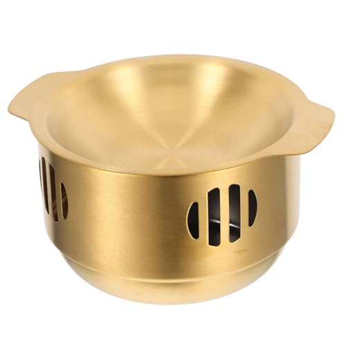 HOLIDYOYO Vintage Pattern Cooking Pot Set Large Capacity Stove Pot for Kitchen Camping Restaurant