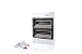 Produktbild f-tronic 7240024 Feuchtraum-Kleinverteiler IP65, 24+4 Module, APV28