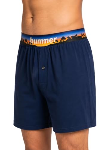 Image of Bummer Micro Modal Boxer Shorts for Men - Ultra Soft & Breathable, 3 Times Softer Than Cotton, Anti-Bacterial, Stretchable for Ultimate Comfort & Style, Pack of 1 (A Shark Tank Product)