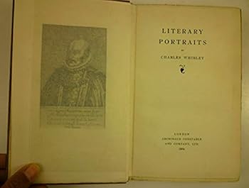 LITERARY PORTRAITS Charles Whibley INSCRIBED Montaigne RABELAIS Commines