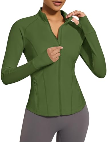 Veste de course à pied pour femme VUTRU avec fermeture éclair et poches