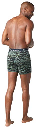 Smartwool Merino 150 Printed Boxer Brief - Men's Loden Geode Print, L #TOP2