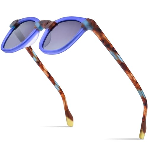 Lunettes de soleil polarisées MUTYNE en acétate mat élégantes