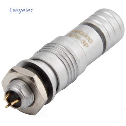 Gimax XS6 Aviation Plug 8mm 2 3 4 5 Pins Air Plug Circuit Connector YC6 Mounting Hole 6mm - (Color: 3pin)