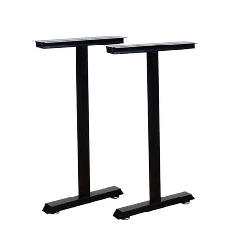 Patas de mesa de hierro resistentes en forma de I para un soporte resistente de muebles