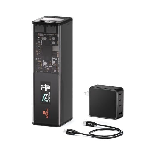 27000mAh Portable Power Bank with 100W GaN Charger