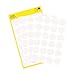 Produktbild AVERY Zweckform 3170 selbstklebende Markierungspunkte 96 Stück (Ø18mm, Klebepunkte auf 4 Bogen, Punktaufkleber zur Farbcodierung, runde Aufkleber für Kalender, Planer und zum Basteln, Papier) weiß