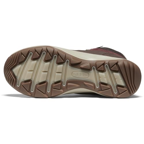 KEEN KEEN Women's Terradora Explorer Mid Height Waterproof All Terrain Hiking Boots, Andorra/Java, 8