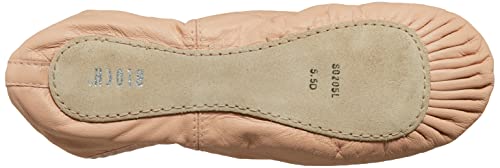Bloch Dance Girl's Dansoft Full Sole Leather Ballet Slipper/Shoe, Pink, 9 X-Wide Toddler4