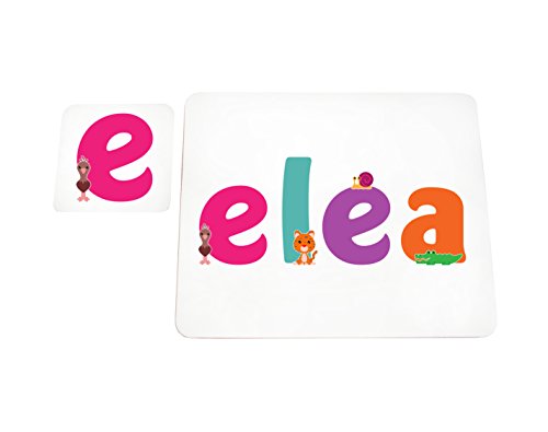 Napperon avec Coaster Elea pour des repas d'enfants colorés à la maison