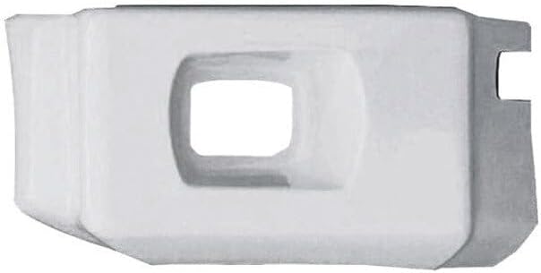 Technical Precision Replacement For KENWORTH T800 YEAR 2003 FIBERGLASS BUMPER END W FOG LIGHT CUTOUT DRIVER SIDE