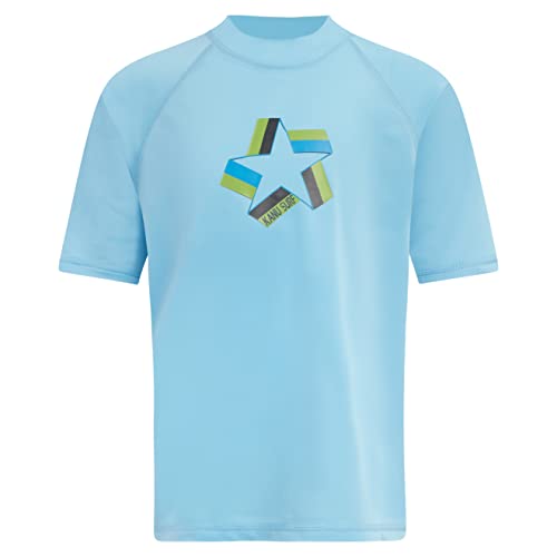Kanu Surf Boys' Haywire UPF 50+ Sun Protective Rashguard Swim Shirt