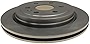 ACDelco Silver 18A2725A Rear Disc Brake Rotor
