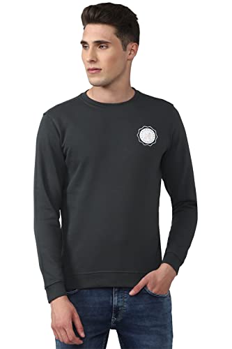 Image of Van Heusen Men's Polycotton Crew Neck Sweatshirt