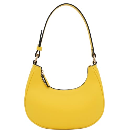 Image of FashionPuzzle Small Crescent Shoulder Bag Underarm Purse
