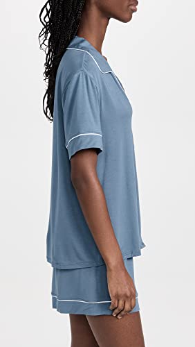 Image of Eberjey Gisele Rib Relaxed Short PJ Set