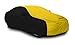 Coverking Custom Car Cover for Select Toyota Corolla Models - Stormproof (2-Tone Black/Yellow)