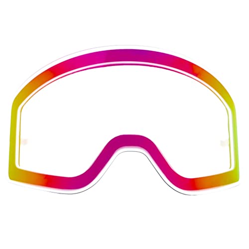 スノーゴーグル用 交換用レンズ マグネット式 (適合品番限定) LENS-991 クリアピンク(可視透過率59%) スノーゴーグル スノボ ゴーグル