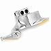 Klanata Stainless Steel Duck Head Tool for Snap On Machine, Car Tire Changer Mount & Demount Accessory with Protective Pads, Suitable for 30mm and 28mm Tires (28mm)