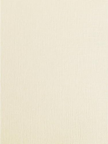 Syntego Ivory Linen Silkweave Textured A4 Card – 250gsm | Pack of 100 Sheets | Premium Quality Cardstock for Crafting, Resturant Menus, Certificate