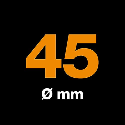 Fiskars Cortador rotativo de lâmina de titânio de 45 mm, macio para tecido, feltro, vinil e artesana