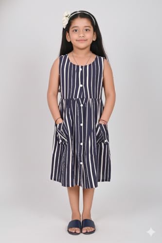 Image of VIKITA 2017 Girls Embroidery Cotton Long Sleeve Flower Dresses LH5460 for 1-8 Years ?-